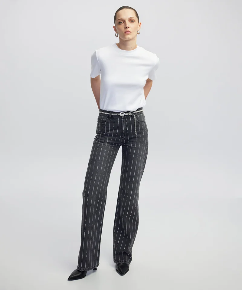 Ipekyol Embellished Wide-Leg Jeans